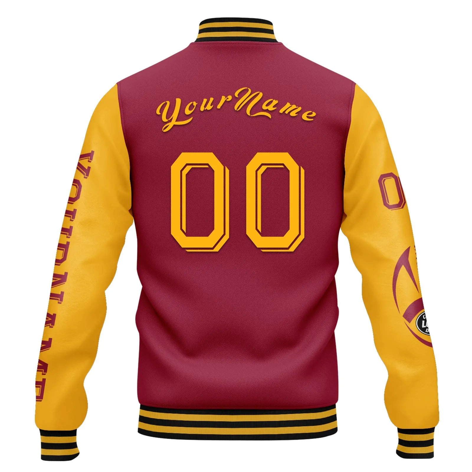 Gift Ideas,Custom Red Yellow Black Arizona Jacket and Sports Shoes Combo Offer Personalized Combo ZH-D020294-1