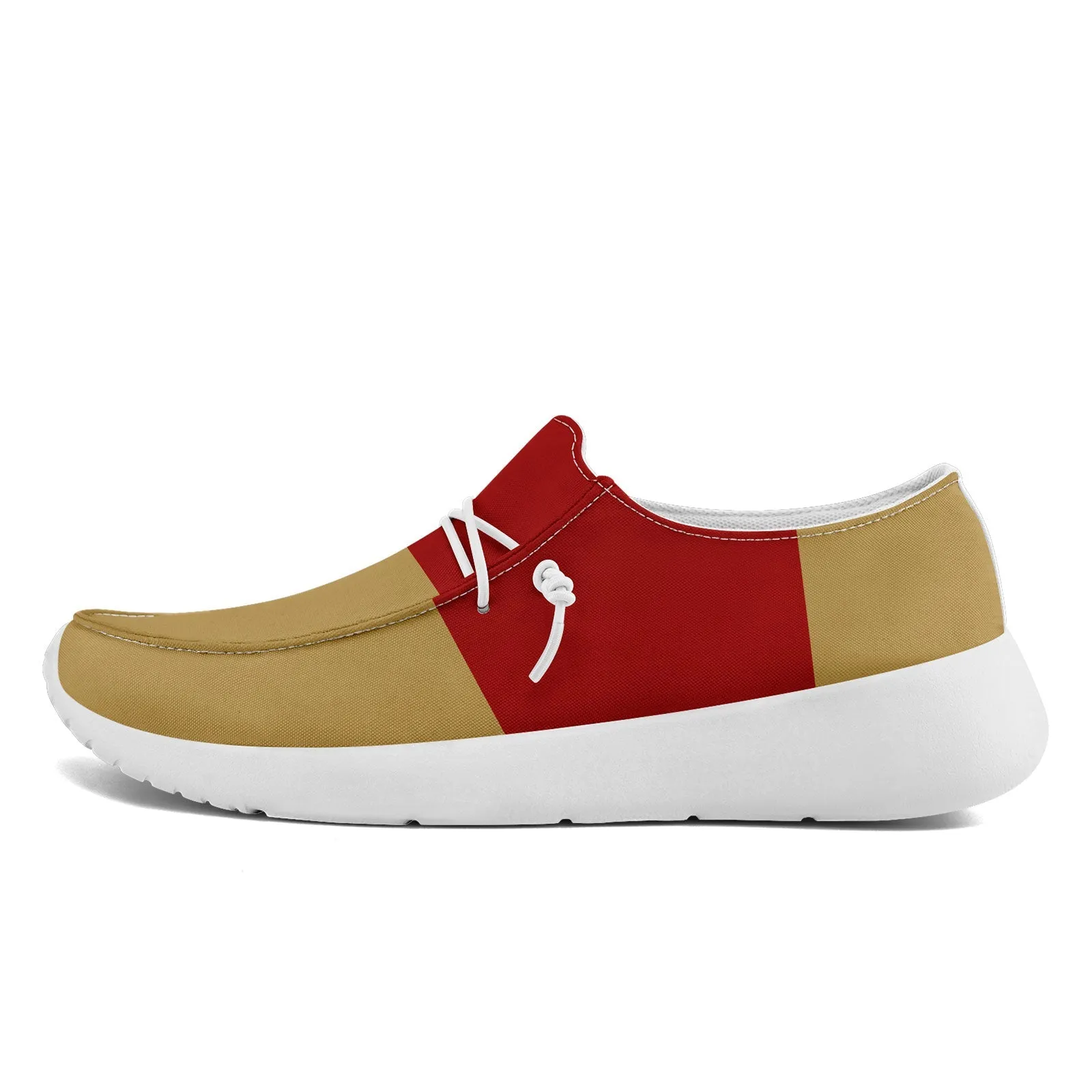 Gift Ideas,Custom Red Yellow San Francisco Jacket and Sports Shoes Combo Offer Personalized Combo ZH-D020294-25