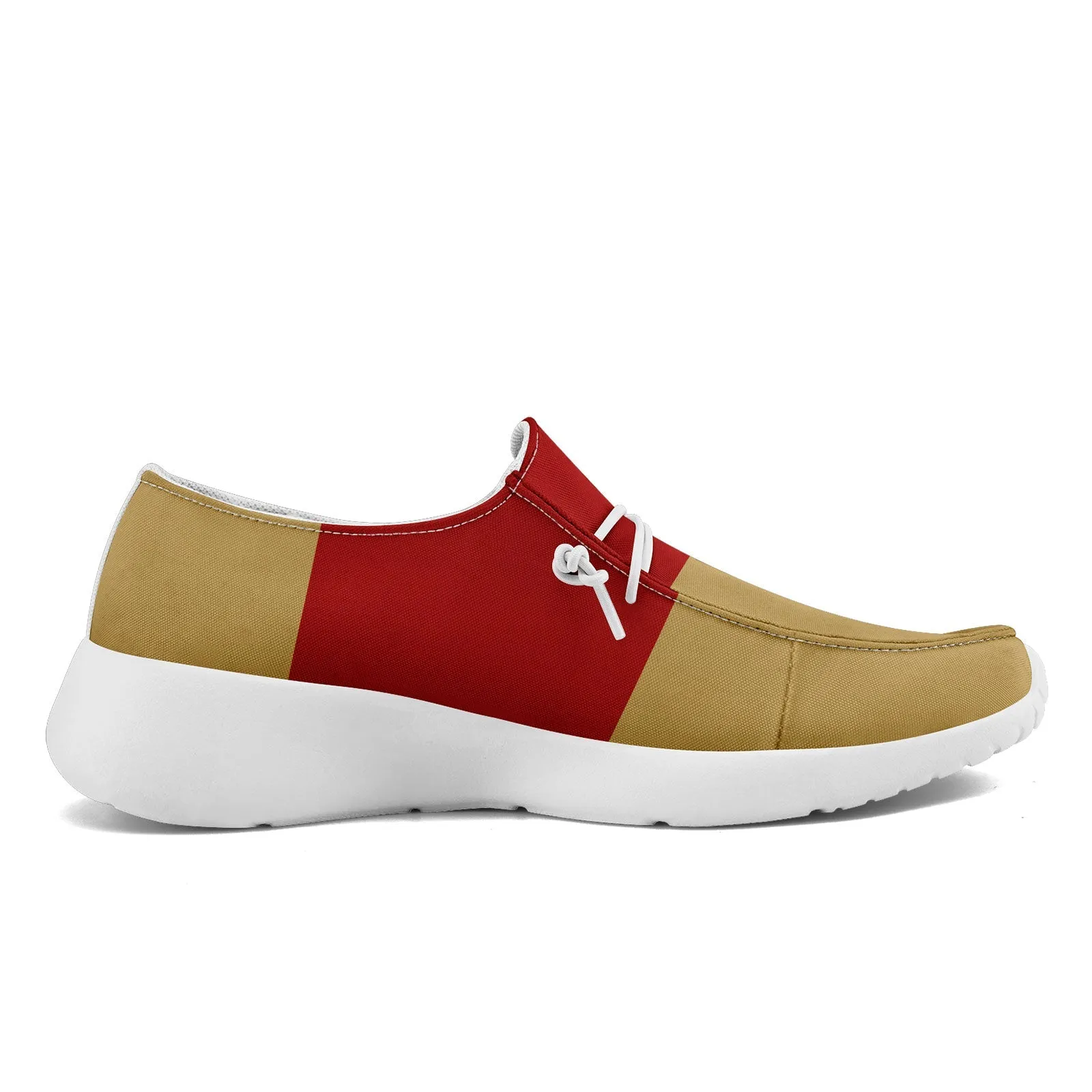 Gift Ideas,Custom Red Yellow San Francisco Jacket and Sports Shoes Combo Offer Personalized Combo ZH-D020294-25