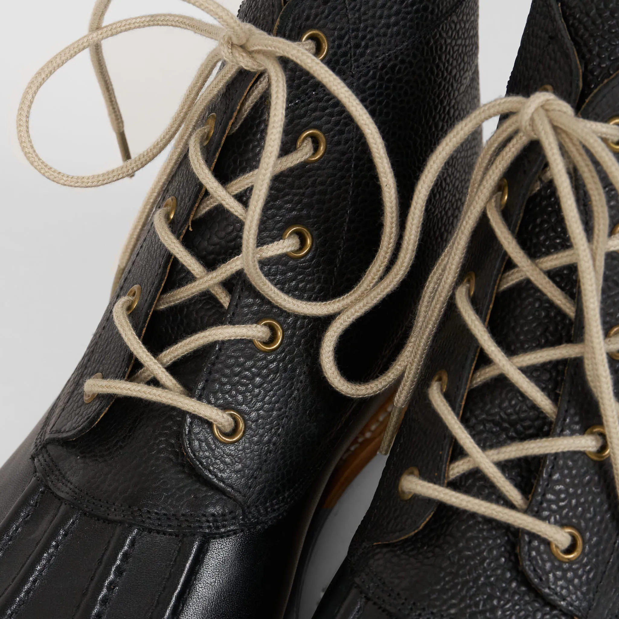 Grenson Leather Duck Boots