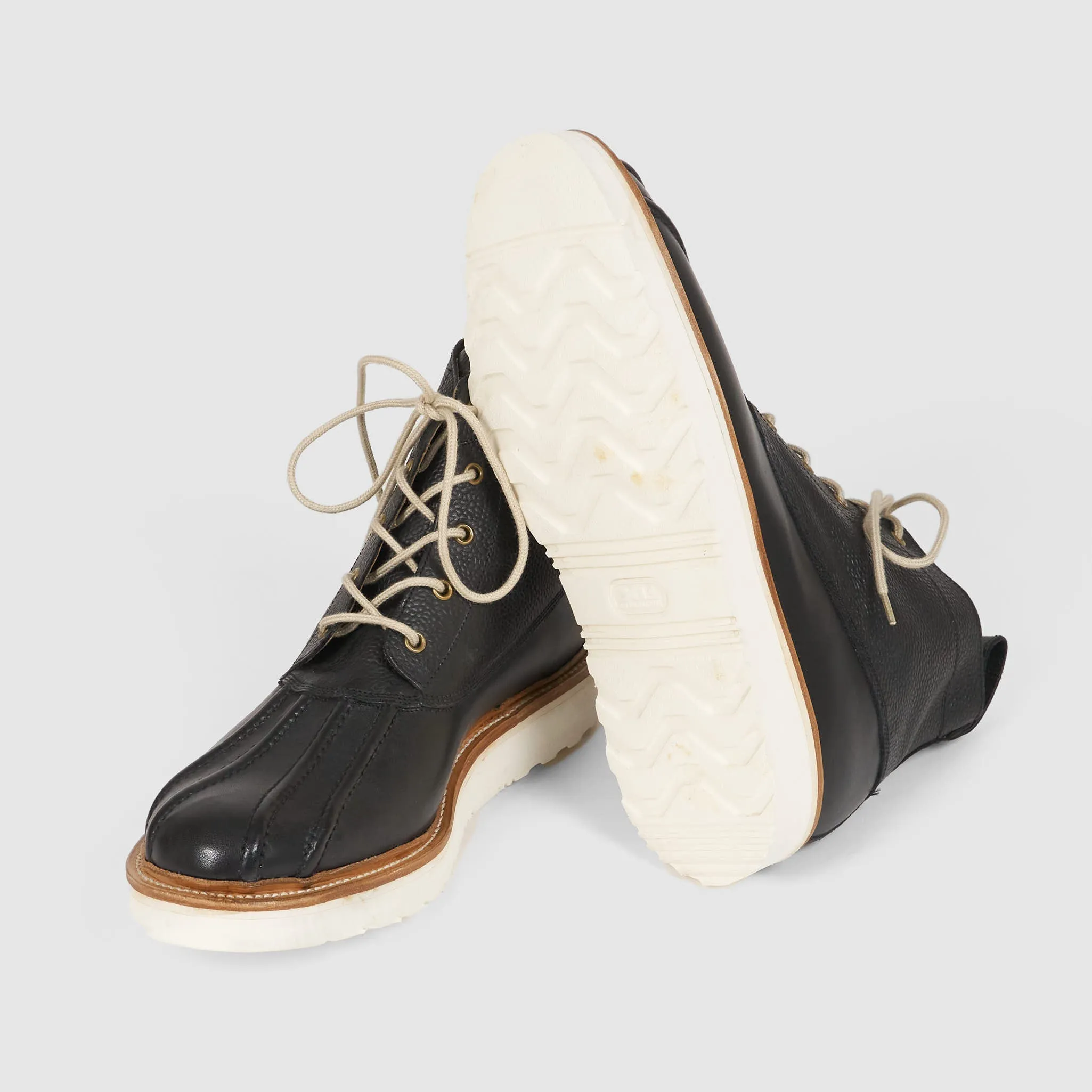 Grenson Leather Duck Boots