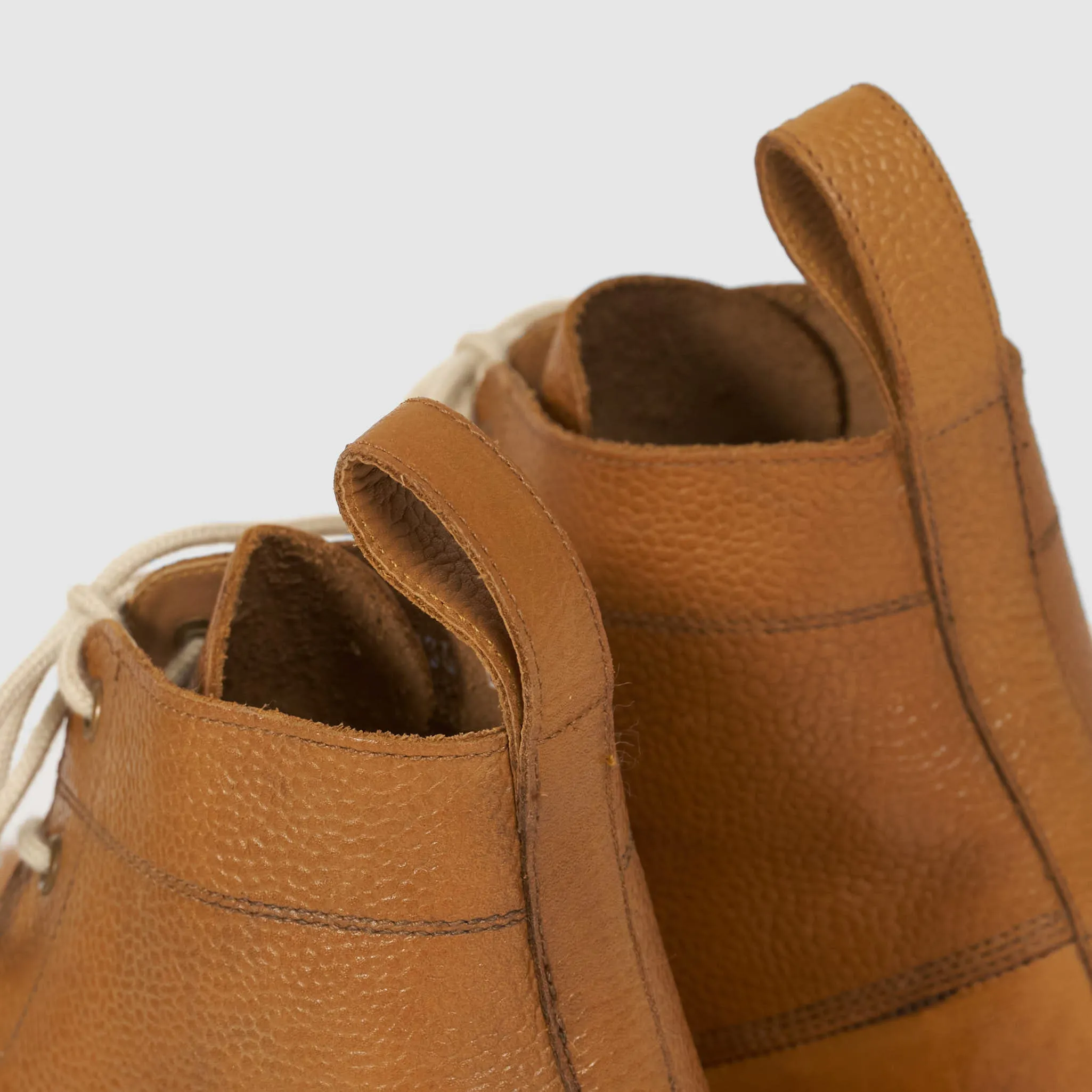 Grenson Leather Duck Boots