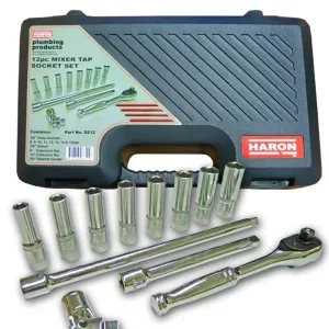 Haron SS12 12pc Mixer Tap Socket Set