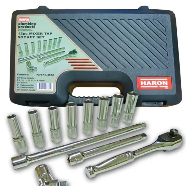 Haron SS12 12pc Mixer Tap Socket Set