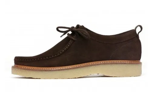 ID8612-Nicholas Deakins Brown Suede Shoe