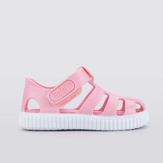 Igor Star Pink Baby Pink Nico Rosa Kids Jelly Sandals