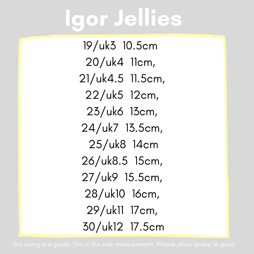 Igor Star Pink Baby Pink Nico Rosa Kids Jelly Sandals