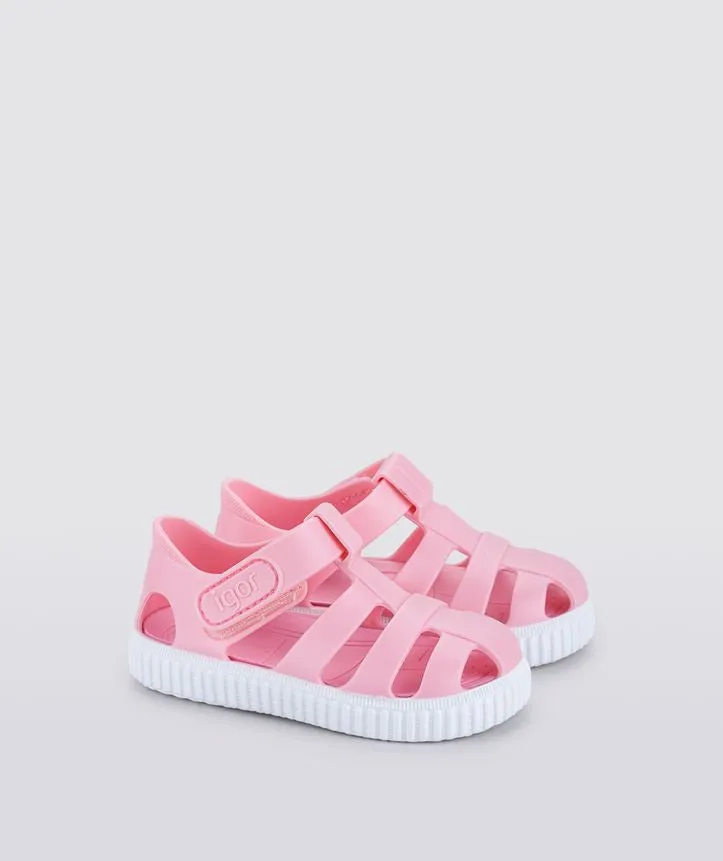 Igor Star Pink Baby Pink Nico Rosa Kids Jelly Sandals