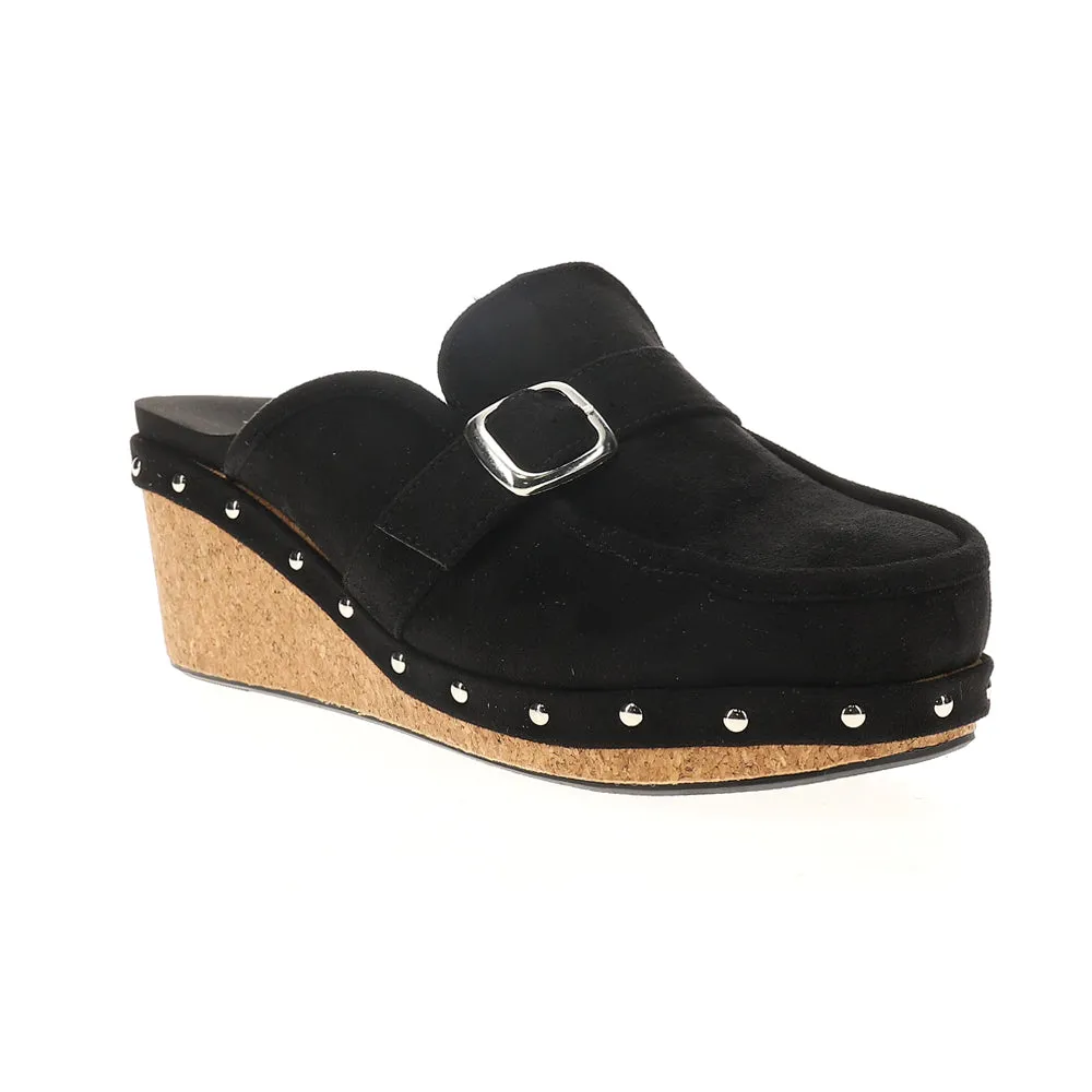 Just Precious Studded Mule Clogs