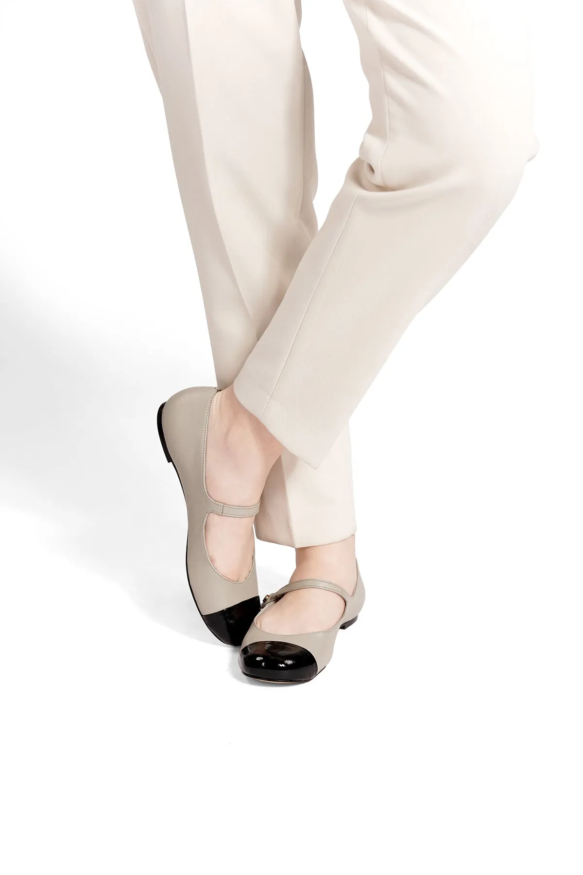 Katy Mary Janes - Gray