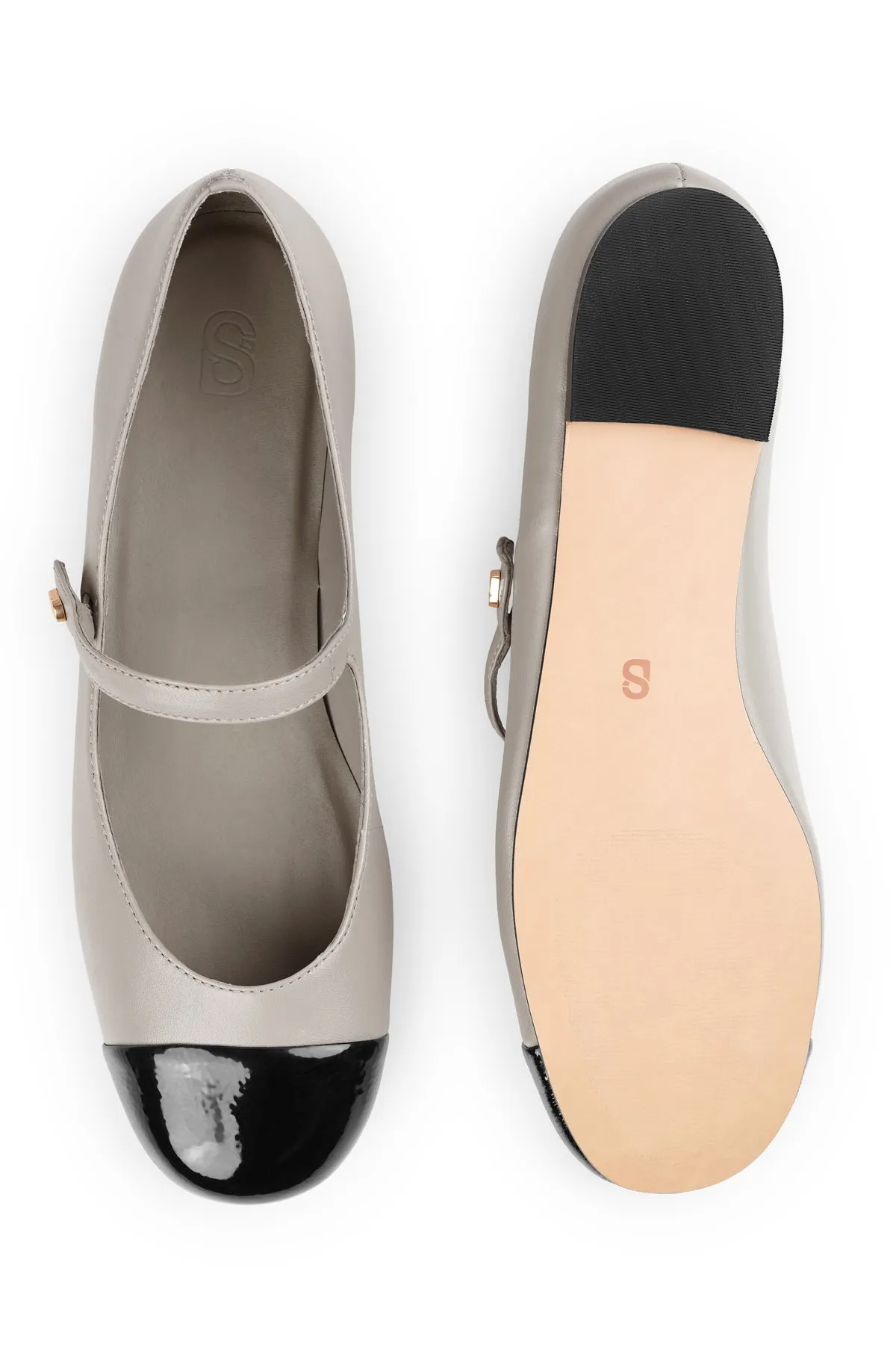 Katy Mary Janes - Gray