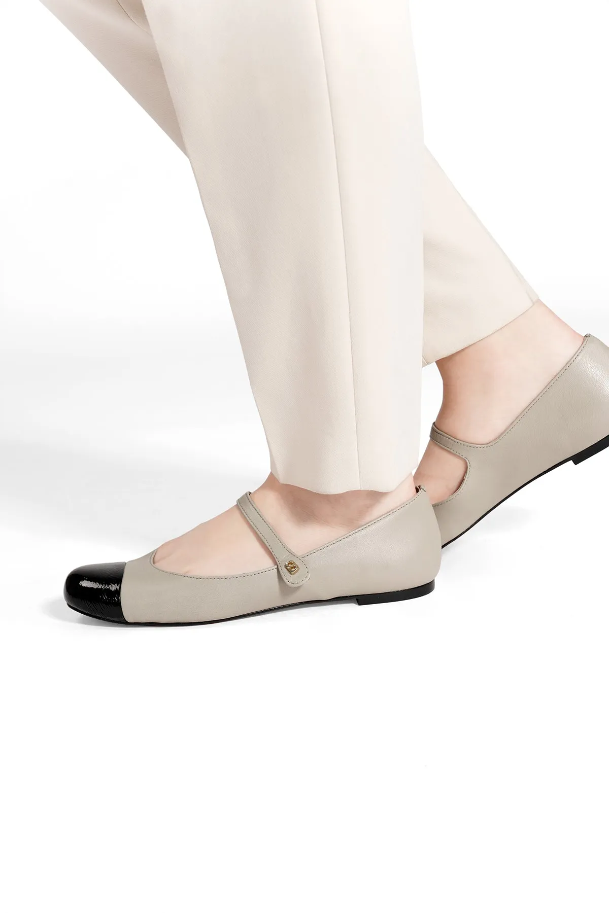 Katy Mary Janes - Gray