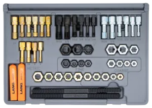 Lang 971 48 Piece SAE / Metric Master Rethreader Kit