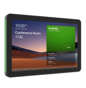 Logitech TAP 10.1" Room Booking Panel for Meeting Rooms.