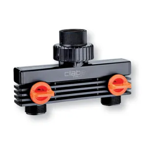 Male Threaded 2-Way Adaptor 3/4" 8589