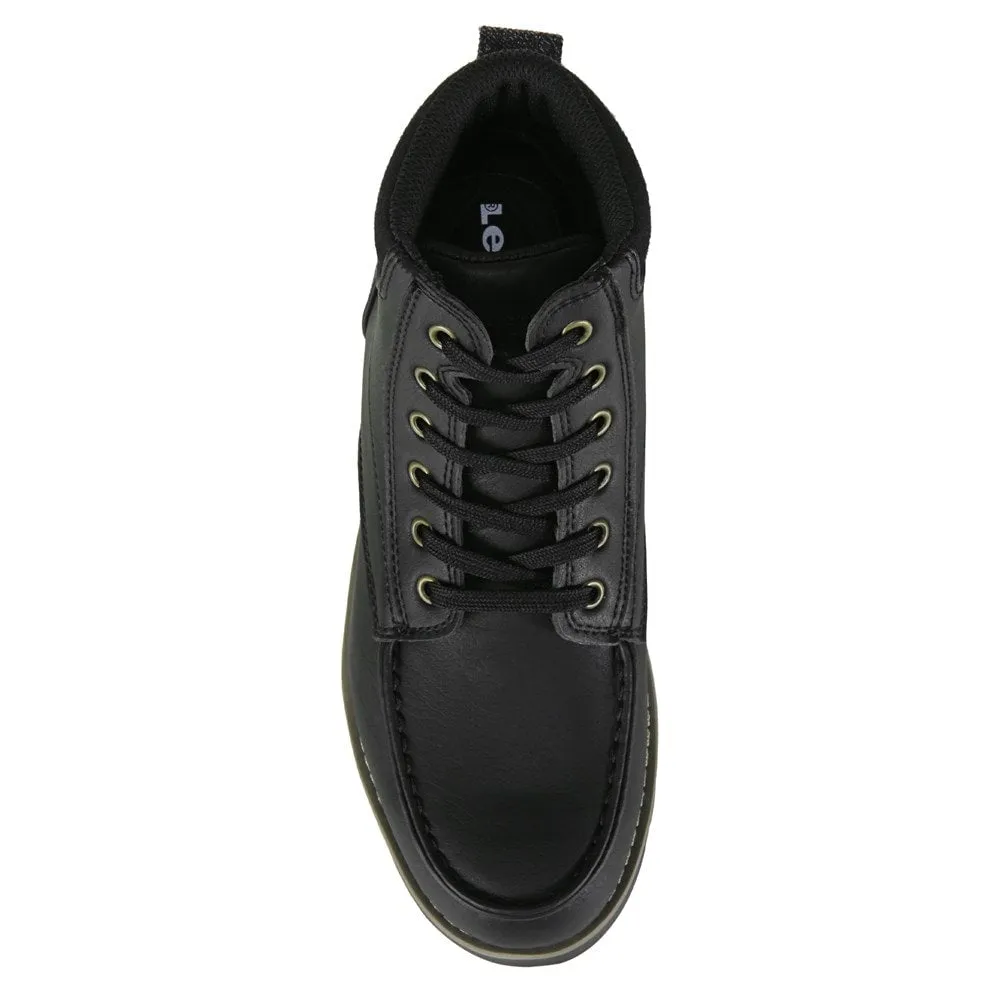 Men's Dean Moc Toe Levi'S Lace-Up Boots, Black
