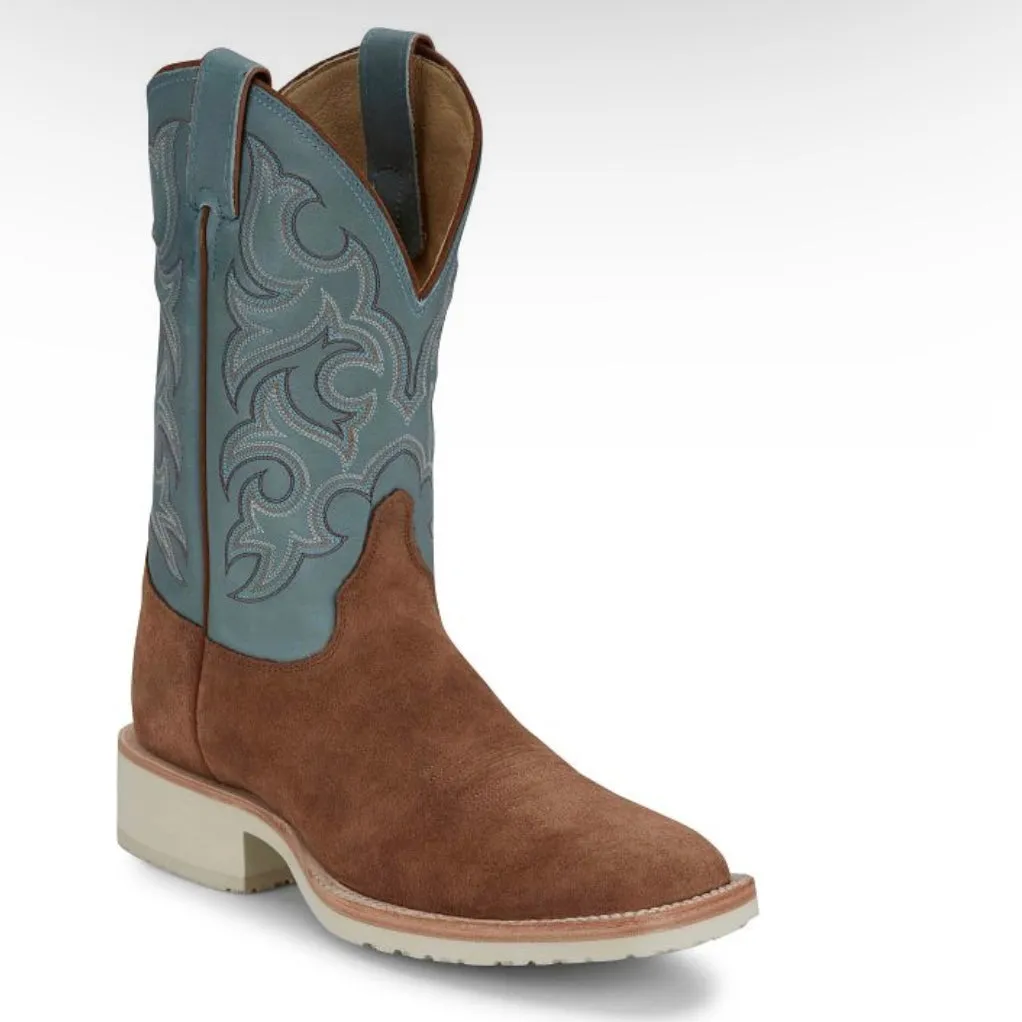 Men's Justin Alamo 11" Western Roughout Boot