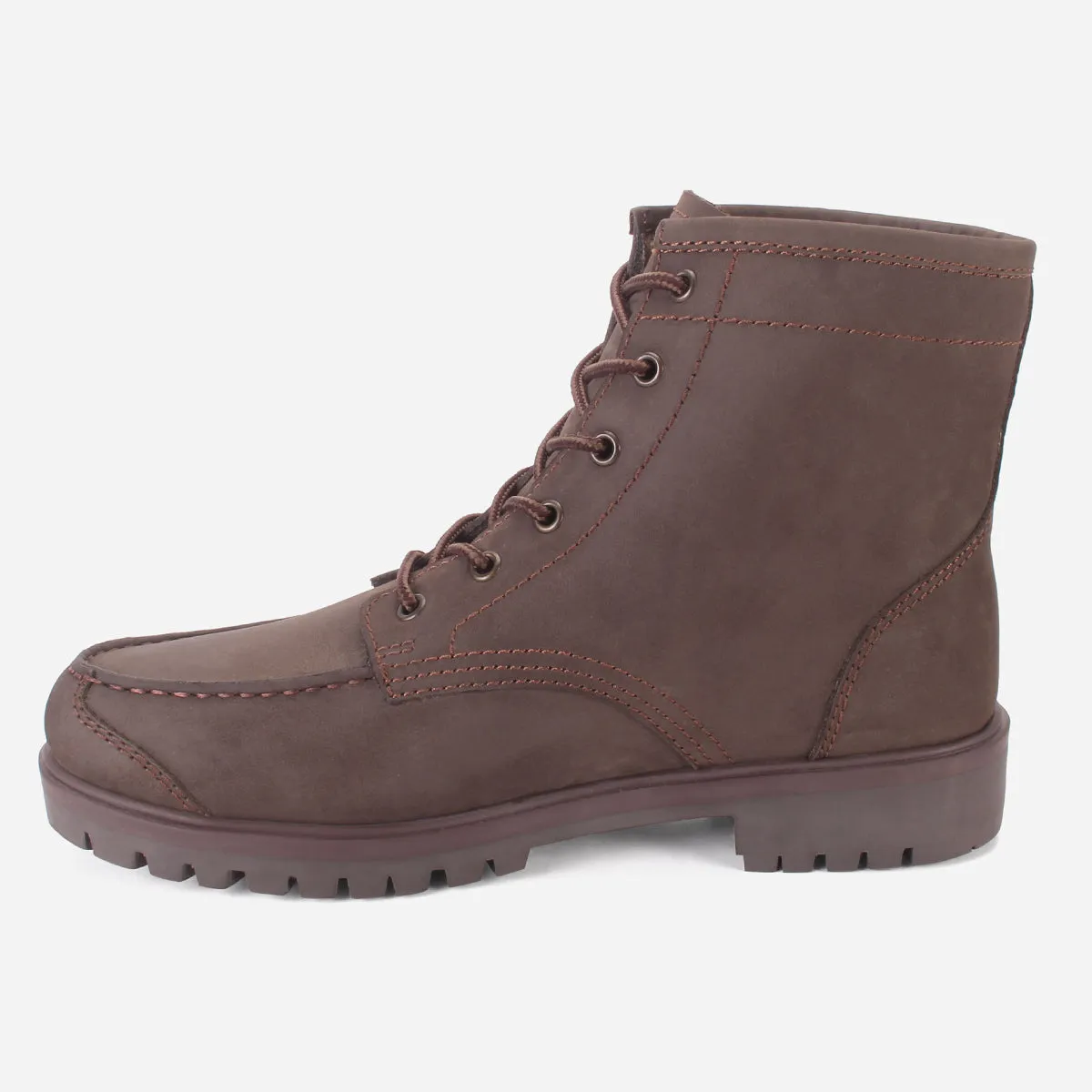 Mens "ZOROIAN" Lace Up Leather Nubuck Ankle Boots