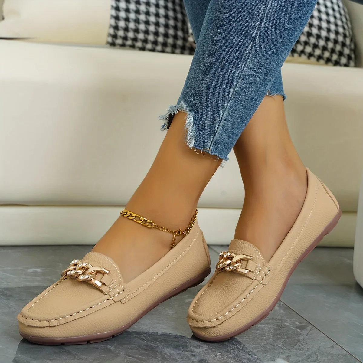 Nanccy Comfortable Casual Loafers Casual Shoes LF45