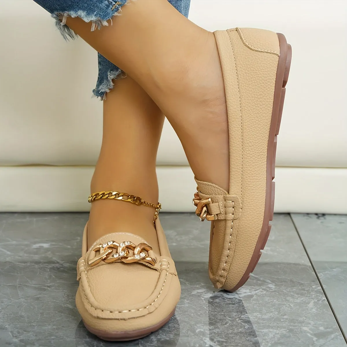 Nanccy Comfortable Casual Loafers Casual Shoes LF45