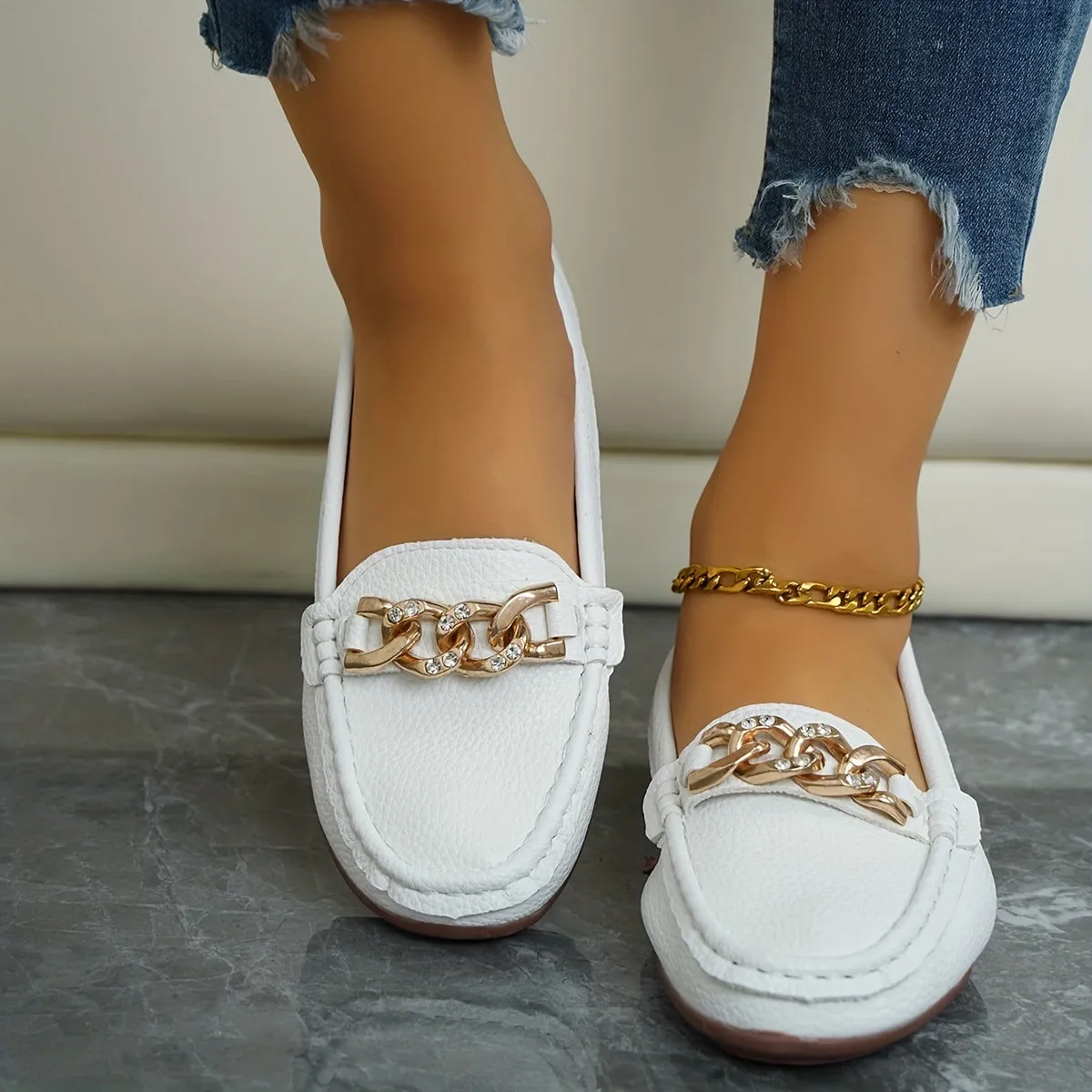 Nanccy Comfortable Casual Loafers Casual Shoes LF45