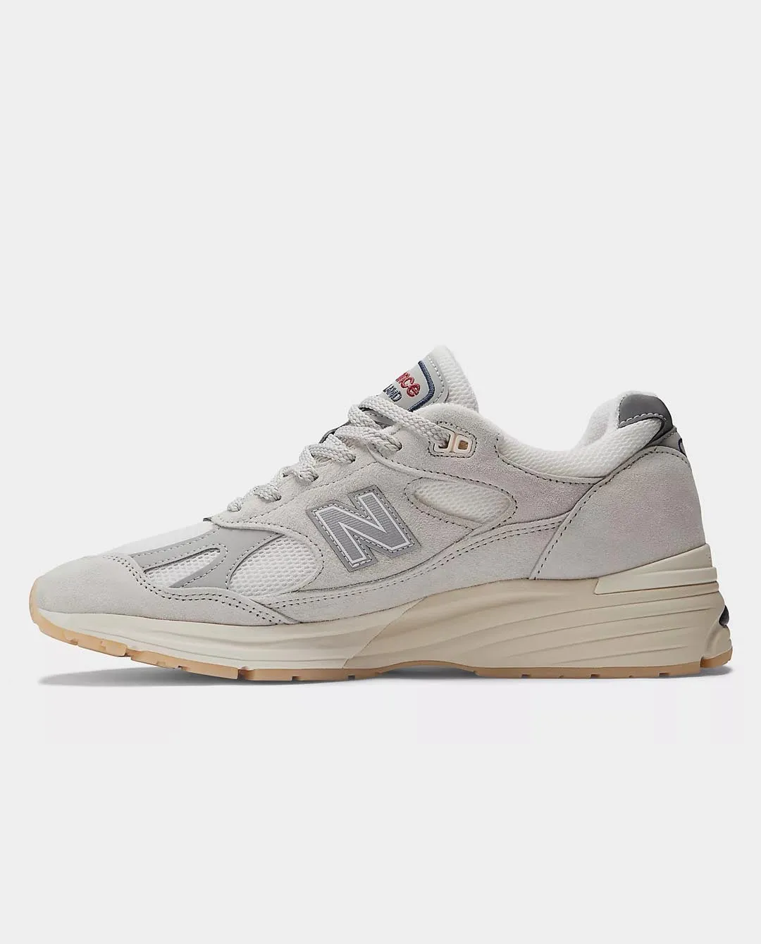 New Balance - Made in UK 991v2 Vintage Sport Shoe - Off White