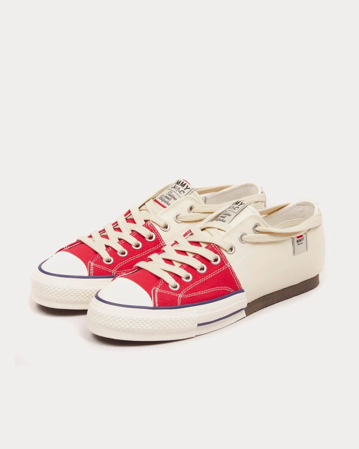 New Bowling Shoes Red / White Low Top Sneakers