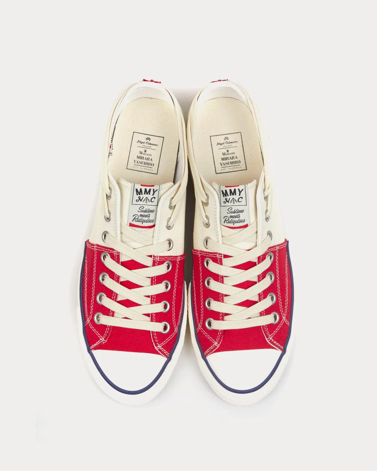 New Bowling Shoes Red / White Low Top Sneakers