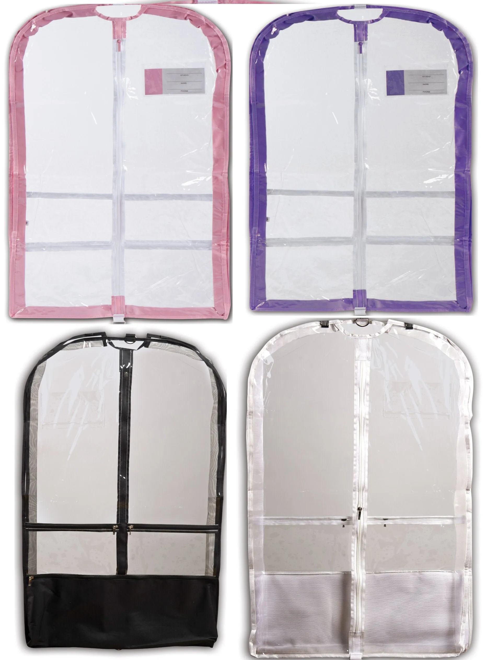 Personalized Clear Garment Bags