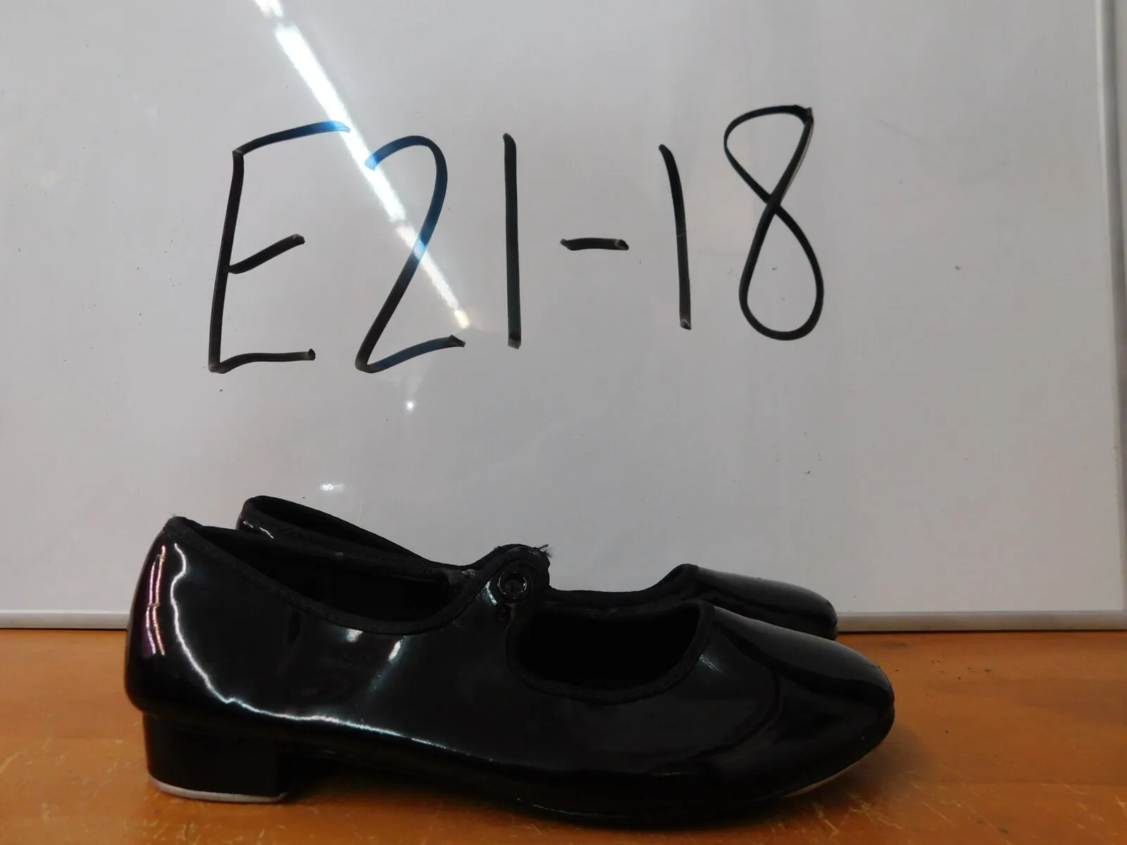 Pre-Owned Tap Shoes ABT Little Kid 13M Tyette Leather  Student