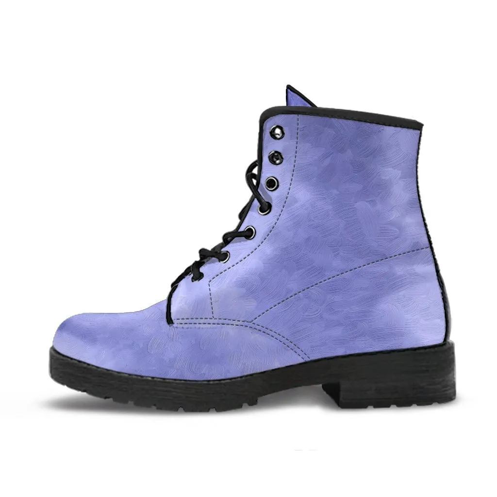 Purple Boots - Paint It Purple | Boho Shoes, Vegan Leather, 90s Boots, 2000s Boots, Hipster Boots, Combat
