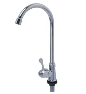 Quarter Turn Single Level "U" Spout Sink Tap #6051U | Model : SHOWY-6051U