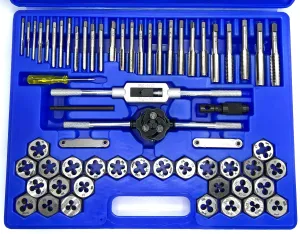 Rodman 60 Piece SAE & Metric Combination Tap & Die Set