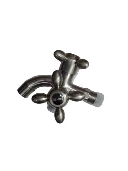 Selleys SS304 Basin 2Way Tap - Cross Handle | Model : SEY-S60402