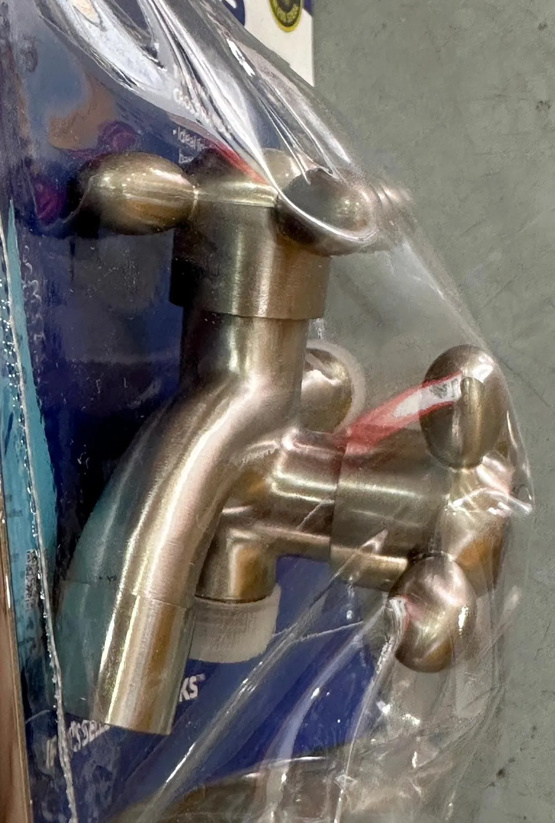 Selleys SS304 Basin 2Way Tap - Cross Handle | Model : SEY-S60402