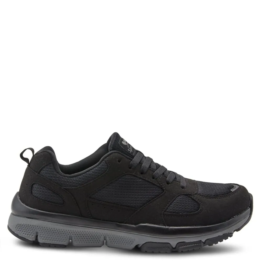 Spring Step Shoes Astro Women's Black Lace-Up Shoes