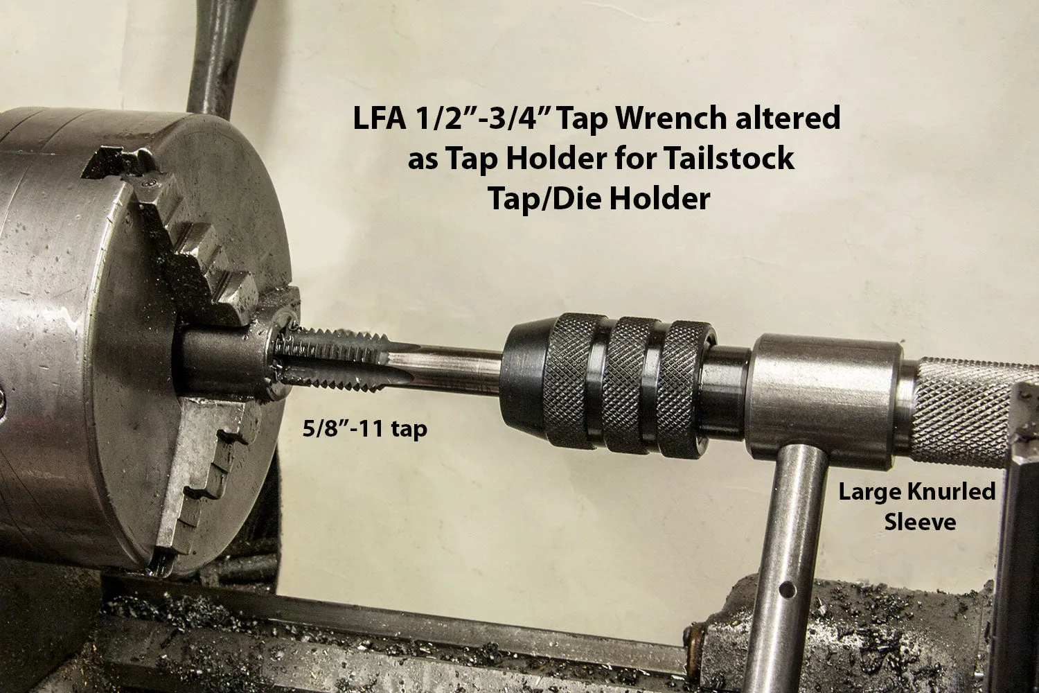 Tailstock Tap Holder, Die Holder, Niche Tools Set