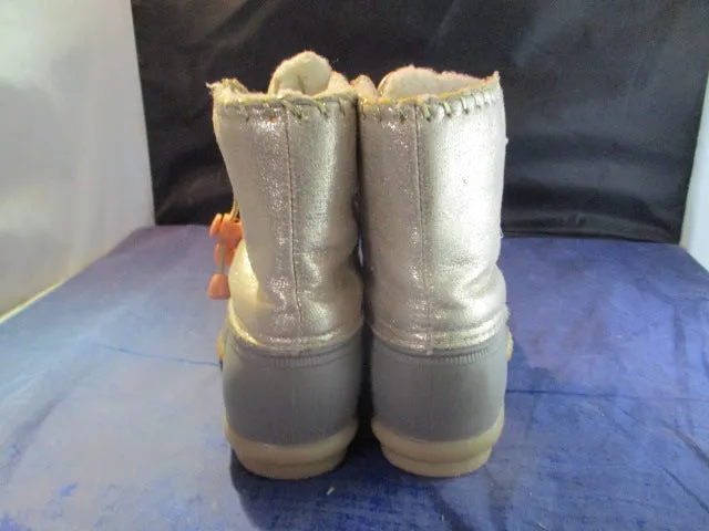 Used Olivia Miller Girls Duck Boots Youth Size 1