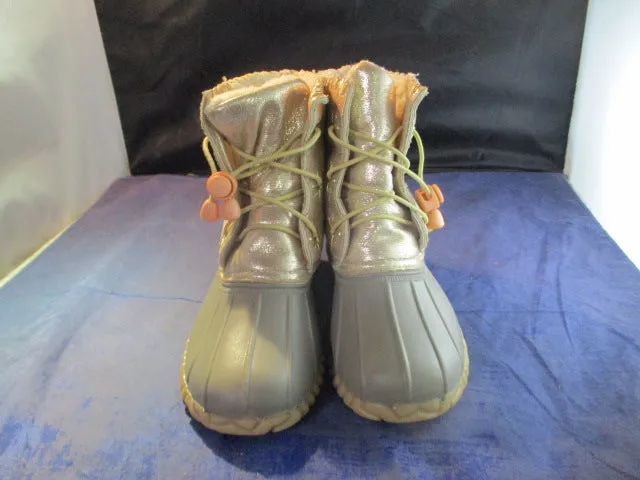 Used Olivia Miller Girls Duck Boots Youth Size 1