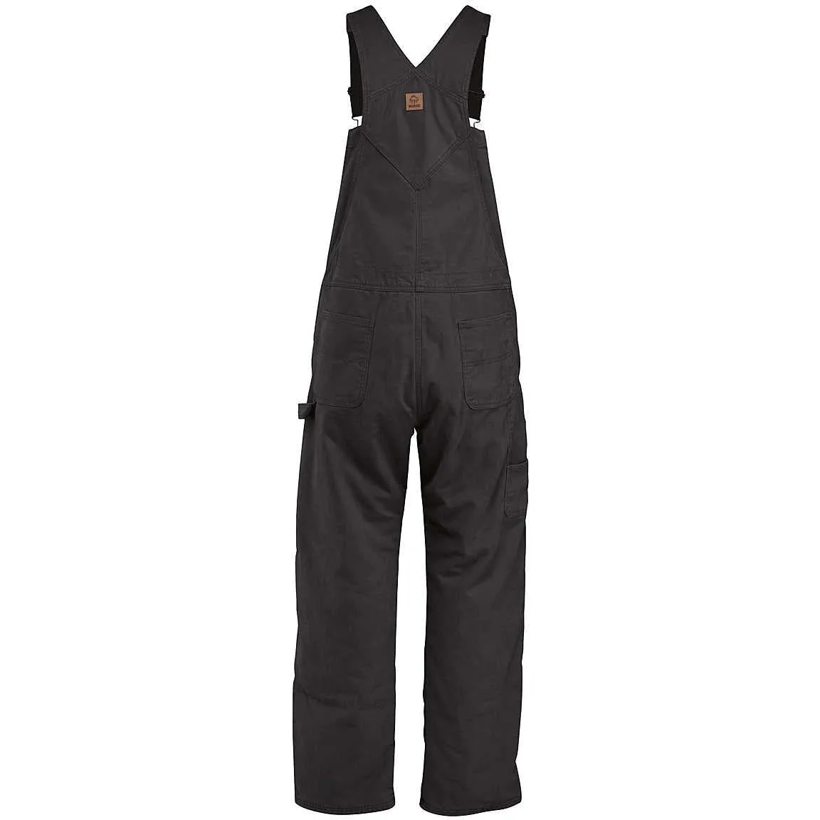 Wolverine Men's Sawmill Duck Insulated Bib - Black - W1204980-003
