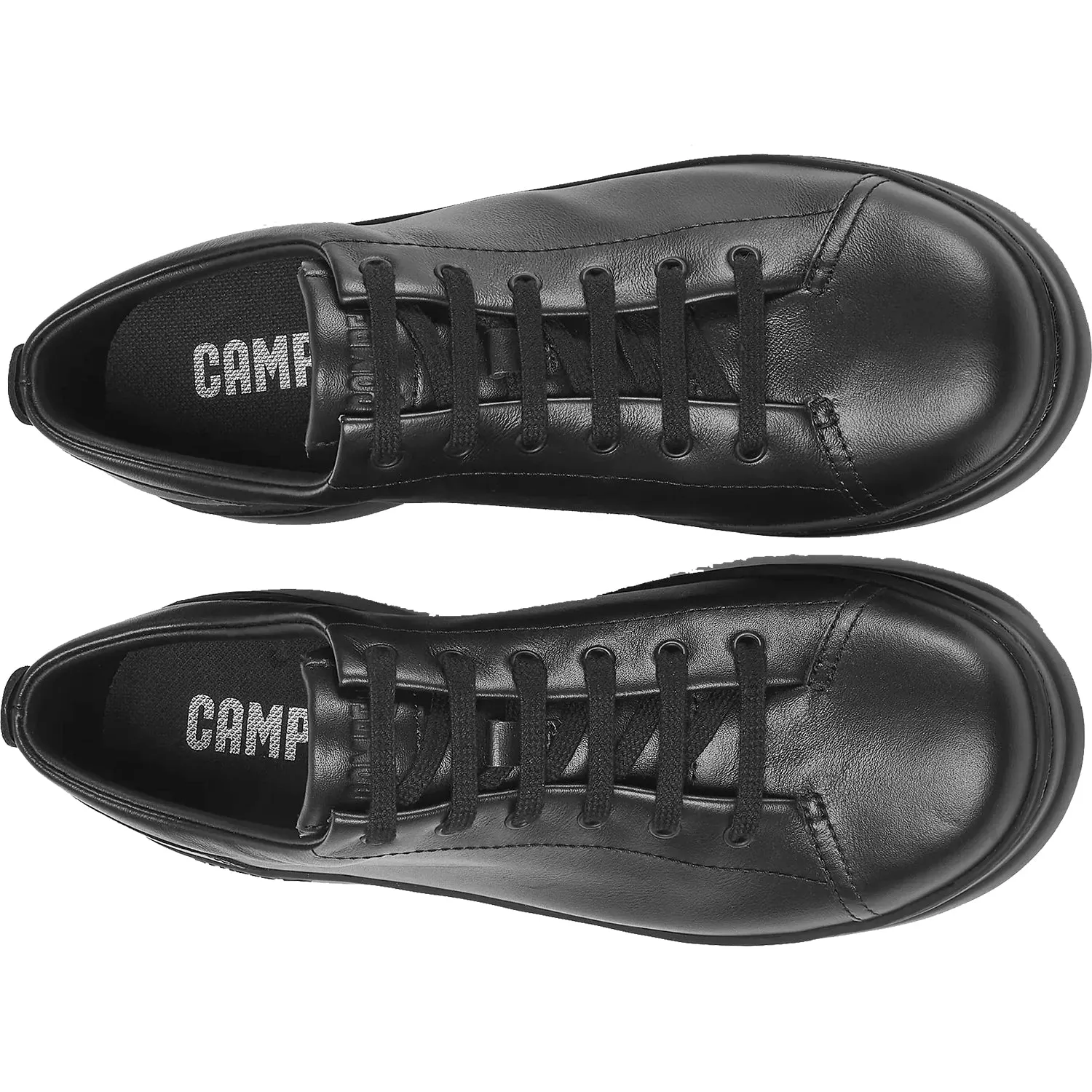 Women's Camper Runner Up Black Leather